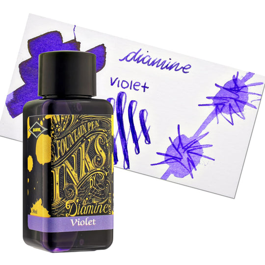 Diamine Classic Bottled Ink in Violet Purple