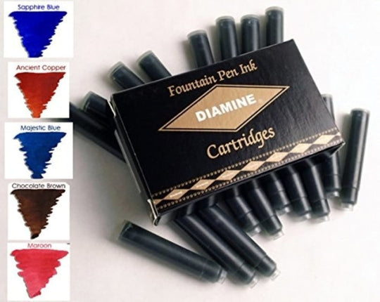 Diamine Ink Cartridge in Sovereign - Pack of 20