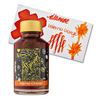 Diamine Shimmer Bottled Ink in Inferno Orange - 50 mL