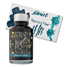 Diamine Shimmer Bottled Ink in Peacock Flare Silver - 50 mL Bottled Ink
