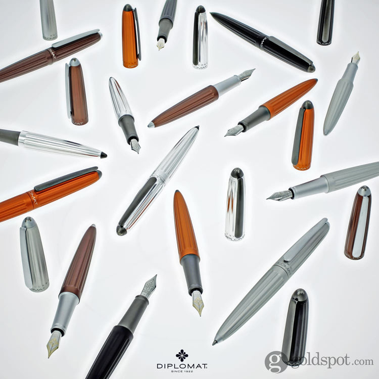 Diplomat Aero Ballpoint Pen in Black Pen