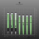 Diplomat Magnum Fountain Pen in Lime Green Fountain Pen