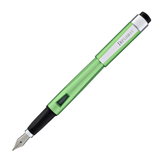 Diplomat Magnum Fountain Pen in Lime Green