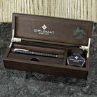 Diplomat Wooden Desk Case with Ink in Wenge Pen
