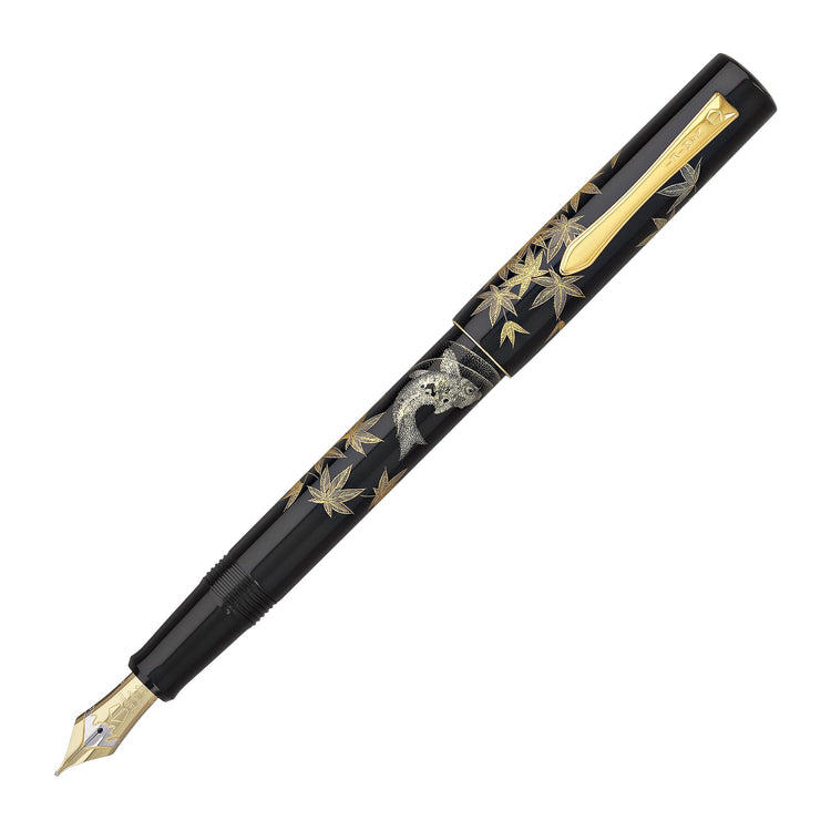 Namiki Chinkin Fountain Pen in Kinshu - 18K Gold Fountain Pen