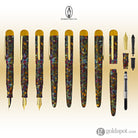 Edison Comet Fountain Pen in Brandywine Fountain Pen