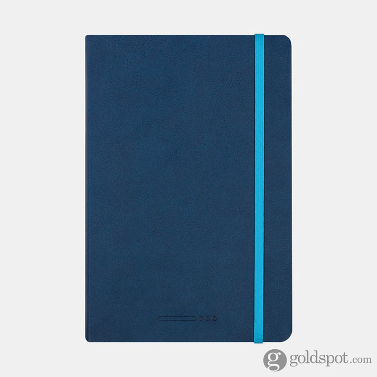 Endless Recorder A5 Notebook in Deep Ocean with the 80gsm Regalia Paper - Ruled Notebook