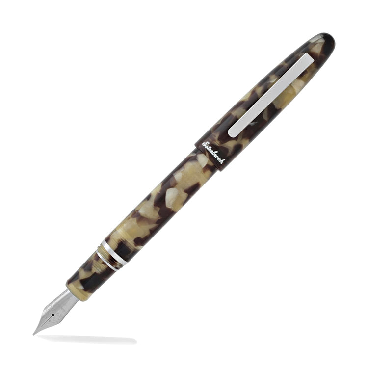 Esterbrook Estie Fountain Pen in Tortoise with Chrome Trim Fountain Pen