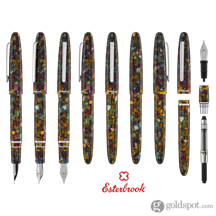 Esterbrook Estie Regular Fountain Pen Botanical Gardens with Palladium Trim Fountain Pen