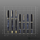 Esterbrook JR Pocket Fountain Pen in Capri Blue with Gold Trim Fountain Pen