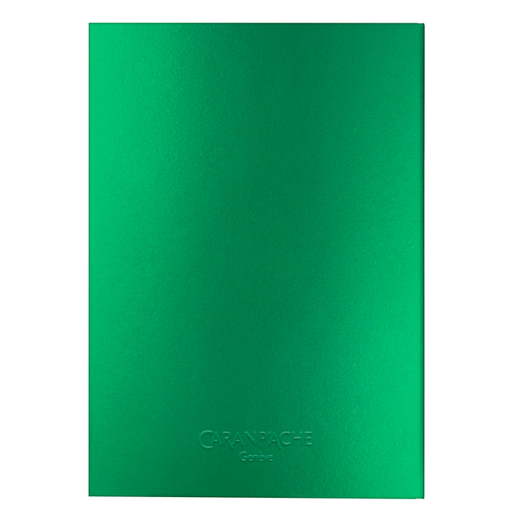Caran d’Ache COLORMAT-X Lined Notebook in Green - A5 Notebooks Journals
