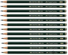 Faber-Castell 9000 Graphite Pencil - HB - Box of 12 Pencil