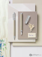 Faber-Castell Ambition OpArt Ballpoint Pen in White Sand Ballpoint Pen