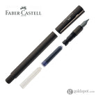 Faber-Castell Design Neo Slim Aluminum Fountain Pen in Gunmetal Fountain Pen