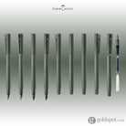 Faber-Castell Design Neo Slim Aluminum Fountain Pen in Olive Green Fountain Pen