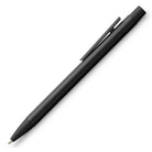 Faber-Castell Design Neo Slim Ballpoint Pen in Black Matte and Black Chrome Pen