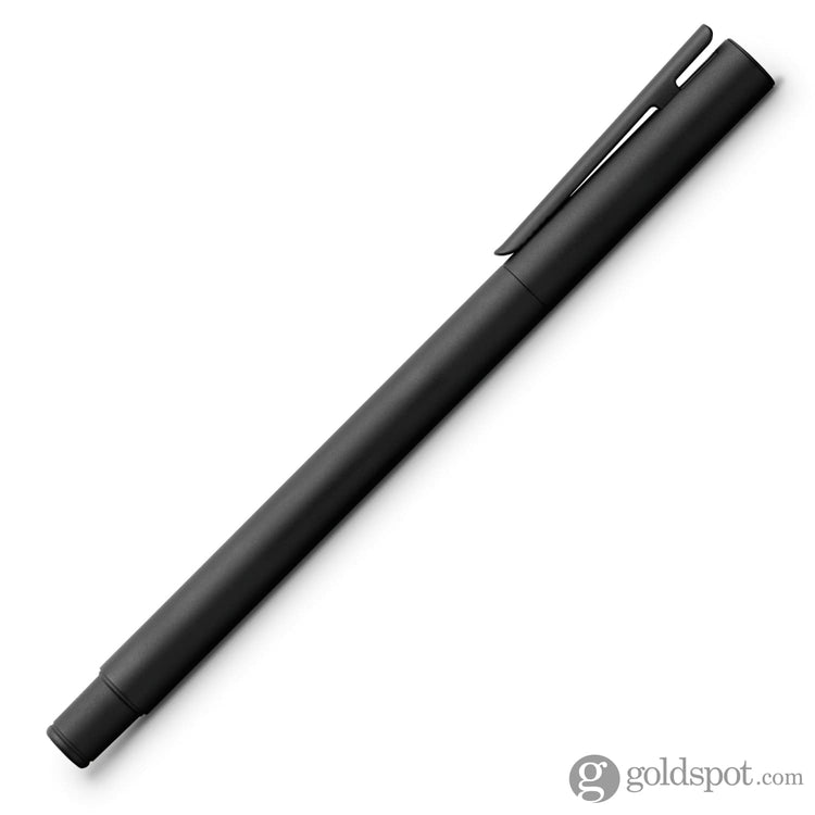 Faber-Castell Design Neo Slim Fountain Pen in Black Matte and Black Chrome Fountain Pen