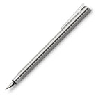 Faber-Castell Design Neo Slim Fountain Pen in Stainless Steel Polished Fountain Pen