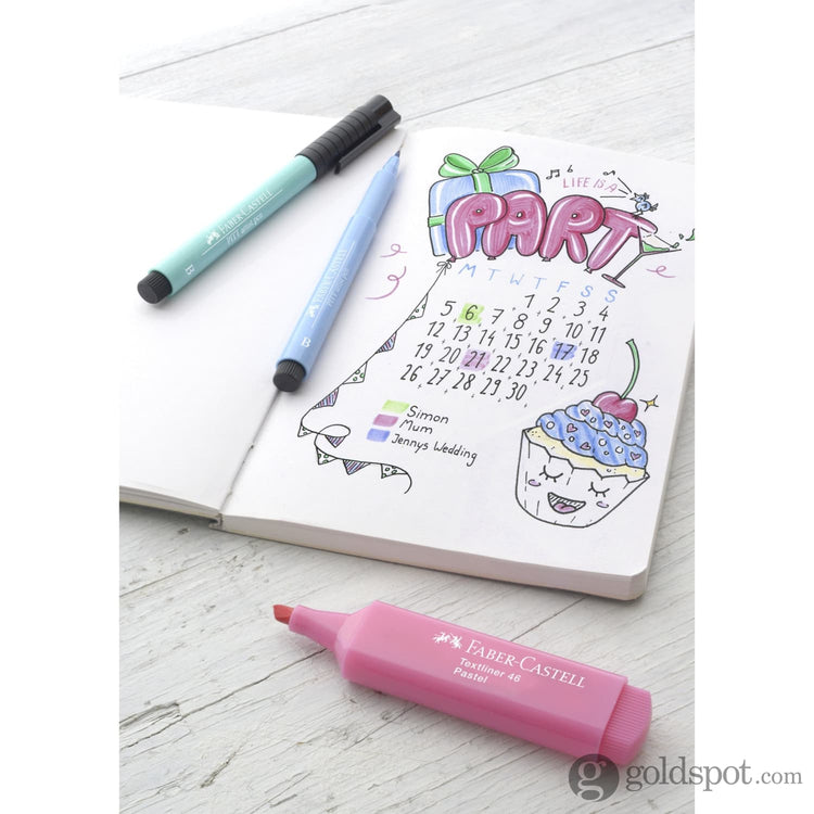 Faber-Castell Starter Journaling Set in Assorted Colors - 9 Pieces Marker