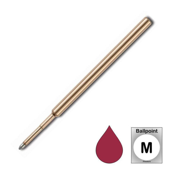Fisher Space Ballpoint Pen Refill in Burgundy - Medium Point
