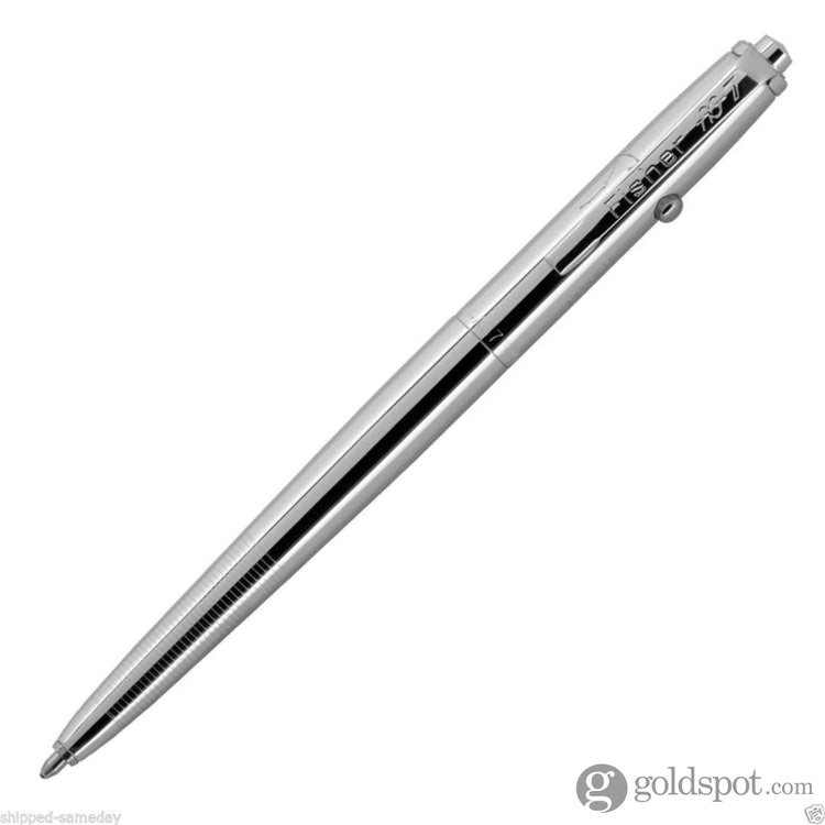 Fisher Space Pen Astronaut Ballpoint Pen in Chrome July 20 1969 Engraving Ballpoint Pen