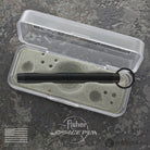 Fisher Space Pen Backpacker Ballpoint Pen in Black Anodized Aluminum with Key Chain Ballpoint Pen
