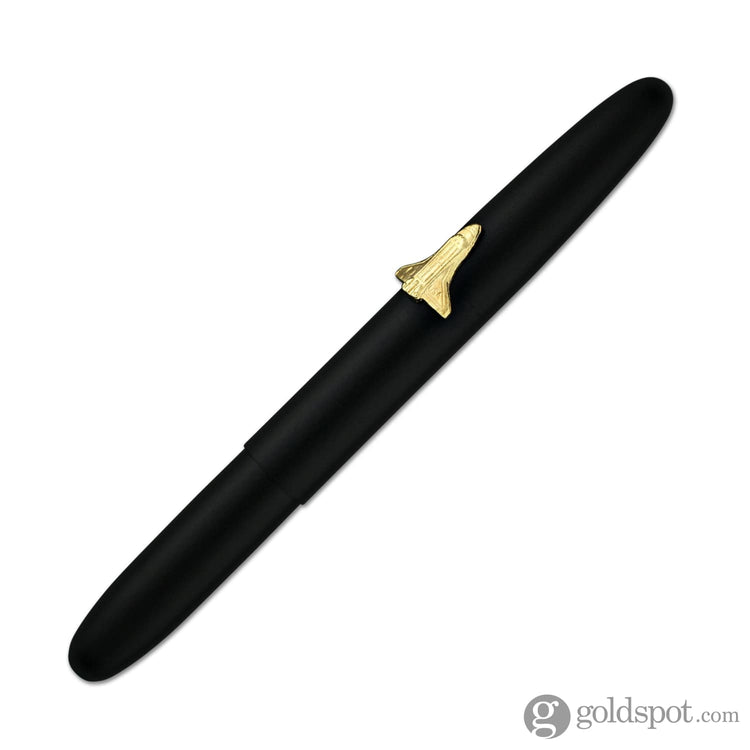 Fisher Space Pen Bullet Ballpoint Pen in Matte Black with Shuttle Emblem Ballpoint Pen