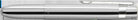 Fisher X-Mark Bullet Space Ballpoint Pen Chrome Finish Flat Top Ballpoint Pen
