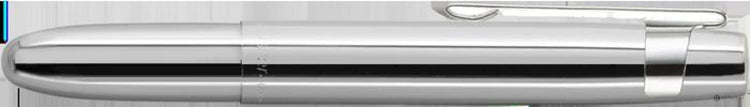 Fisher X-Mark Bullet Space Ballpoint Pen Chrome Finish Flat Top Ballpoint Pen