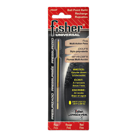 Fisher Space Universal Ballpoint Pen Refill in Red - Fine Point