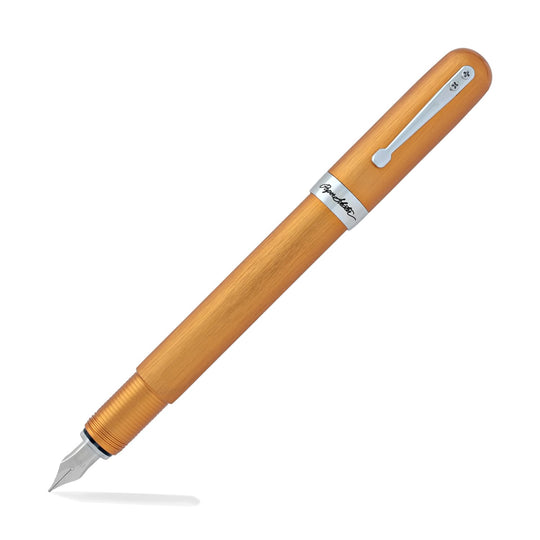 Itoya PaperSkater Galaxy Fountain Pen in Firefly Orange - Fine Point