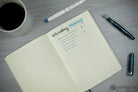 Itoya Profolio Oasis Summit Notebook in Dark Turquoise - B6 Notebook