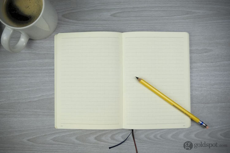 Itoya Profolio Oasis Summit Notebook in Golden Brown - B6 Notebook