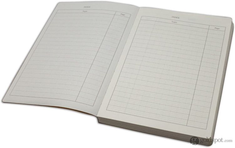 Itoya Profolio Oasis Summit Notebook in Golden Brown - B6 Notebook