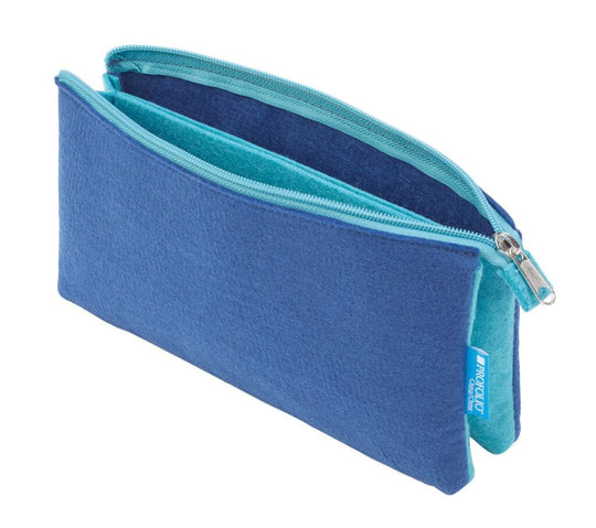 Itoya Profolio Small Midtown Pouch in Blue / Lagoon