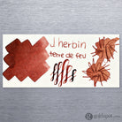 J. Herbin Bottled Ink and Cartridges in Terre de Feu (Land of Fire) Bottled Ink