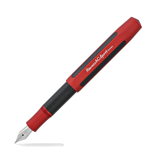Kaweco AC Sport Fountain Pen in Carbon Red