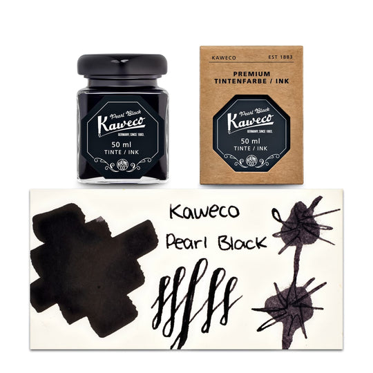 Kaweco Bottled Ink and Cartridges in Pearl Black