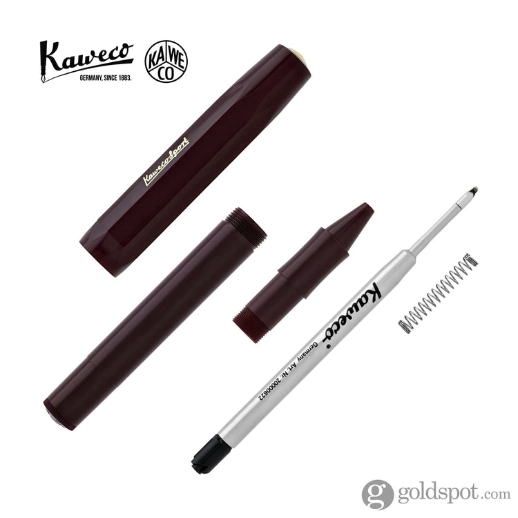 Kaweco Classic Sport Rollerball Pen in Bordeaux Rollerball Pen