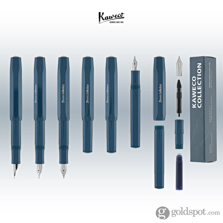 Kaweco Collectior Sport Fountain Pen in Toyama Teal Fountain Pen
