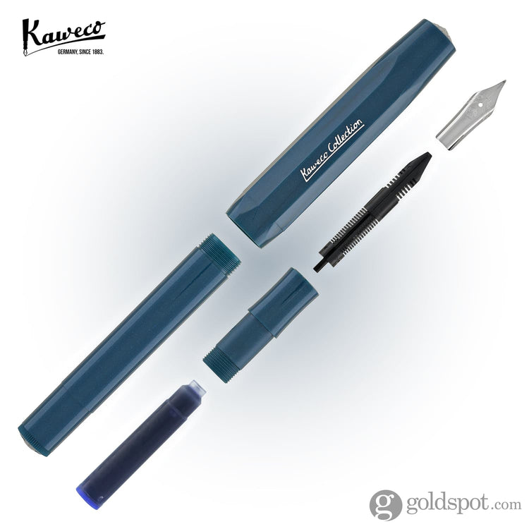 Kaweco Collectior Sport Fountain Pen in Toyama Teal Fountain Pen
