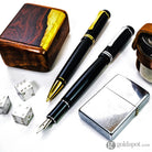 Kaweco Dia2 Ballpoint Pen in Black and Silver Ballpoint Pen