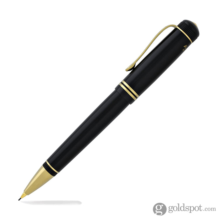 Kaweco Dia2 Mechanical Pencil in Black and Gold - 0.7mm Mechanical Pencil