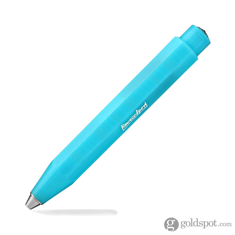 Kaweco Frosted Sport Ballpoint Pen in Blueberry Blue Ballpoint Pen