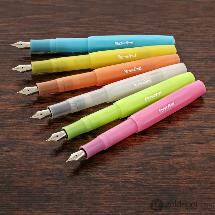 Kaweco Frosted Sport Fountain Pen in Blueberry Fountain Pen