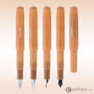 Kaweco Frosted Sport Fountain Pen in Mandarine Fountain Pen