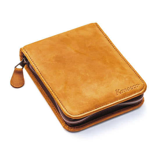 Kaweco Leather 6 Pen Case in Brown