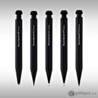 Kaweco Mini Special Al Mechanical Pencil in Black Matte - 0.9 mm Mechanical Pencil