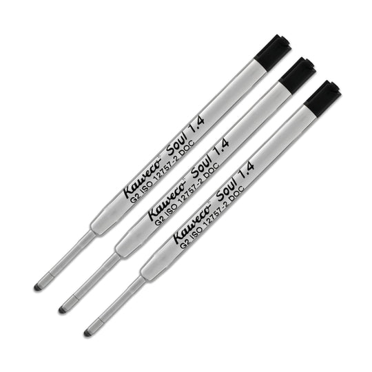 Kaweco Soul G2 Refill in Black - 3 Pieces
