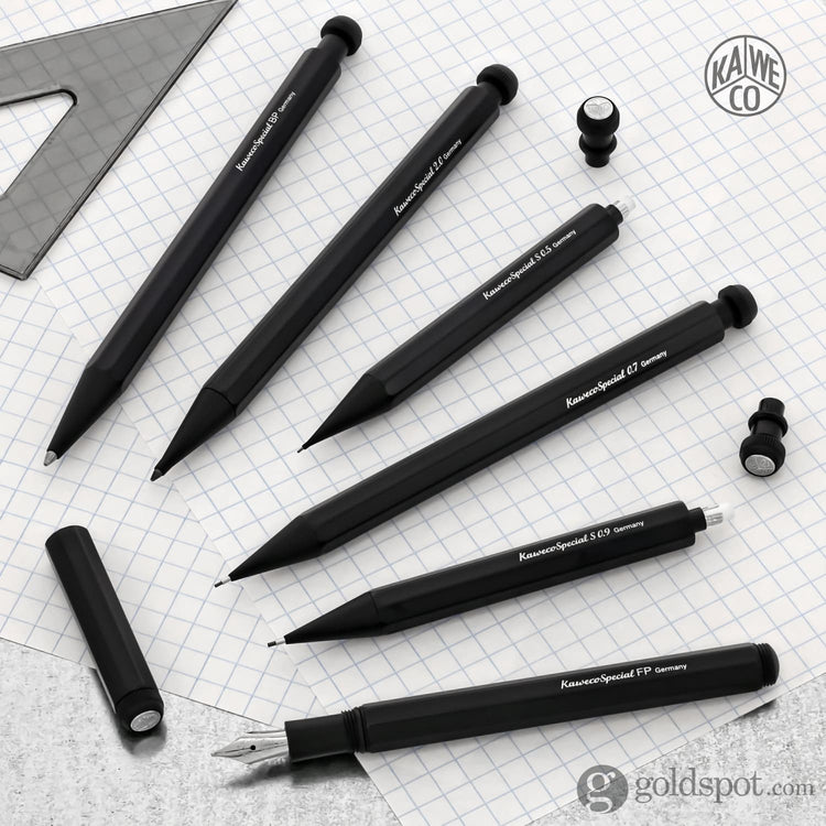 Kaweco Special Mechanical Pencil in Matte Black - 2.0mm Mechanical Pencil